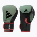 Zelené boxerské rukavice adidas Combat 50