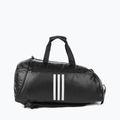 Tréningová taška adidas 2 v 1 Boxing 20 l čierna/biela 3