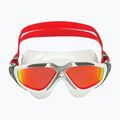 Titánová plavecká maska Aquasphere Vista biela/strieborná/zrkadlovo červená MS5050915LMR 7