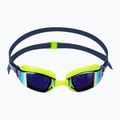 Plavecké okuliare Aquasphere Xceed bright yellow/navy blue/mirror yellow titanium EP3037104LMY 2