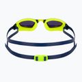 Plavecké okuliare Aquasphere Xceed bright yellow/navy blue/mirror yellow titanium EP3037104LMY 5