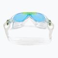 Detská plavecká maska Aquasphere Vista transparentná/jasne zelená/modrá MS5630031LB 8