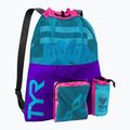 Plávacie vrecko TYR Big Mesh Mummy Swim Bag 40 l purple/pink