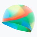 Detská plavecká čiapka TYR Tiedye Silicone Multicolor Jr blue/yellow/green/orange