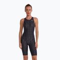 Dámske jednodielne plavky TYR Fusion 2 Aerofit Shortjohn black