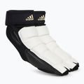 Chrániče nôh pre teakwondo adidas WT white/ black