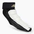 Chrániče nôh pre teakwondo adidas WT white/ black 2