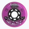 Kolieska na in-line korčule FR Skates Street Invaders Wheels 80mm/84A X4 pink/black