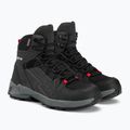 Pánske trekingové topánky Alpina Tracker Mid black/grey 4