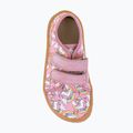 Detské barefoot topánky Froddo Canvas white/pink 6