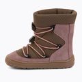 Detské barefoot snehule Froddo Barefoot Tex Track Wool dark pink 2