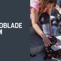 Dámske kolieskové korčule Rollerblade Macroblade 80 grey-orange 07100700 R50 13