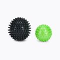 Schildkröt masážne loptičky set 2 Spiky Massage Ball grey 960054
