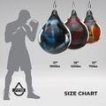 Boxovacia hruška Aqua Training Bag Punching Bag 21" red 4