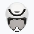 Cyklistická prilba ABUS Gamechanger TT 1.1 shiny white 4