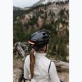 Cyklistická prilba ABUS Taipan LED velcet black 7