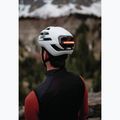 Cyklistická prilba ABUS Taipan LED shiny white 10