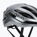 Cyklistická prilba ABUS Taipan LED graphite silver 8