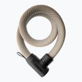 Zámok na bicykel ABUS Yarnit 4004K/110 sand stone