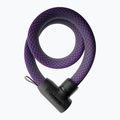 Zámok na bicykel ABUS Yarnit 4004K/110 midnight purple