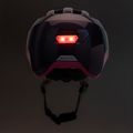 Detská cyklistická prilba ABUS Smiley 3.0 ACE LED royal purple 8