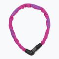 Zámok na bicykel ABUS Steel-O-Chain 5805C/75 pink