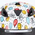 Detská cyklistická prilba ABUS Smooty 2.0 white smiley 7