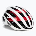 Cyklistická prilba ABUS AirBreaker bielo-červená 86836