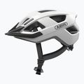 Cyklistická prilba ABUS Aduro 3.0 fleece biela 3
