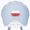 Detská cyklistická prilba ABUS Smiley 3.0 ACE LED pure aqua 9