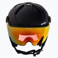 Lyžiarska prilba Alpina Attelas Visor QVM black matte 2