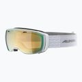 Lyžiarske okuliare Alpina Estetica Q-Lite pearlwhite gloss/mandarin sph 6