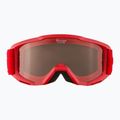Detské lyžiarske okuliare Alpina Piney red matt/orange 7