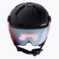 Lyžiarska prilba Alpina Attelas Visor QVM black matt/silver 2