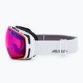 Lyžiarske okuliare Alpina Granby Q-Lite white gloss/blue sph 4