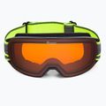 Lyžiarske okuliare Alpina Nakiska black-neon/dh 2