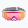 Lyžiarske okuliare Alpina Nakiska Q-Lite white matt/pink 2