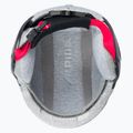 Detské lyžiarske prilby Alpina Carat white/red/blue 5