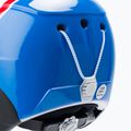 Detské lyžiarske prilby Alpina Carat white/red/blue 7