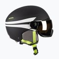 Detské lyžiarske prilby Alpina Zupo Visor Q-Lite charcoal/neon matt 4