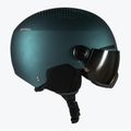 Lyžiarska prilba Alpina Arber Visor Q Lite petrol/green matt 2