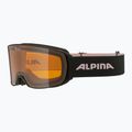 Lyžiarske okuliare Alpina Nakiska black/rose matt/orange 6