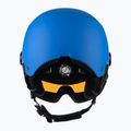 Detské lyžiarske prilby Alpina Zupo Visor Q-Lite blue matt 3