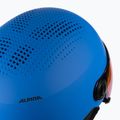 Detské lyžiarske prilby Alpina Zupo Visor Q-Lite blue matt 7