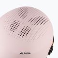 Detské lyžiarske prilby Alpina Zupo Visor Q-Lite rose matt 7