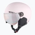 Detské lyžiarske prilby Alpina Zupo Visor Q-Lite rose matt 9