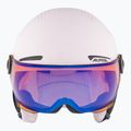 Detské lyžiarske prilby Alpina Zupo Visor Q-Lite rose matt 10