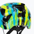 Detská cyklistická prilba Alpina Pico neónovo green/blue/gloss 8