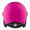 Detská lyžiarska prilba Alpina Zupo Visor Q-Lite pink matt 3