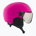 Detská lyžiarska prilba Alpina Zupo Visor Q-Lite pink matt 4